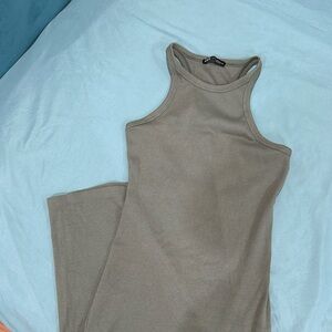 Zara Long Army Green Dress